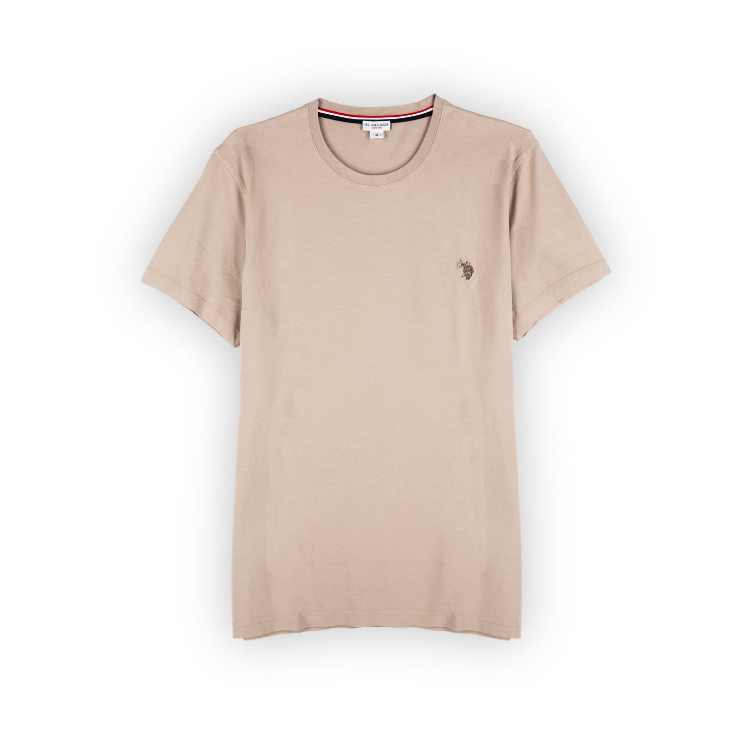 T-Shirt Homem Us Polo Homem Bege