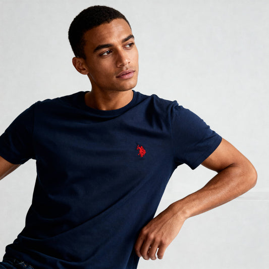 T-Shirt Homem Us Polo Homem Azul