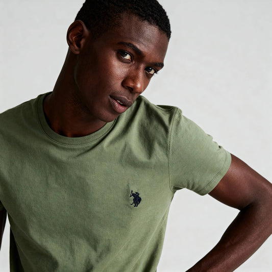 T-Shirt Homem Us Polo Homem Verde