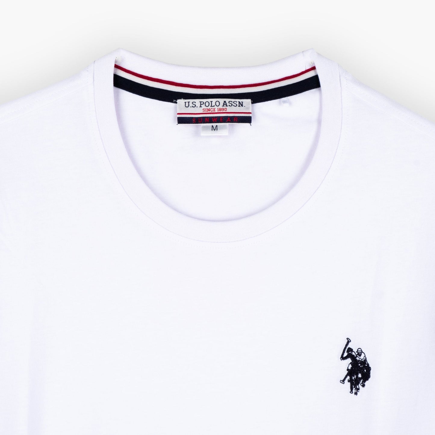 T-Shirt Homem Us Polo Homem Branca