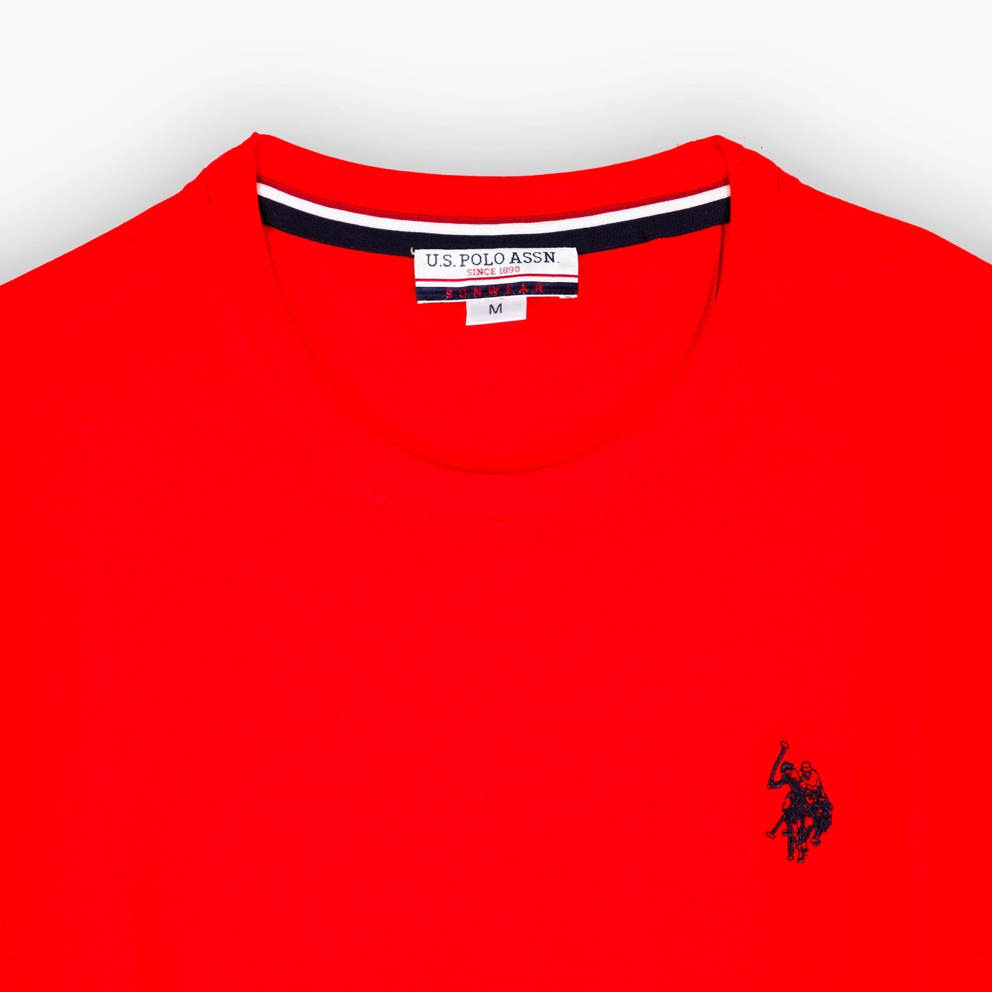 T-Shirt Homem Us Polo Homem Vermelha