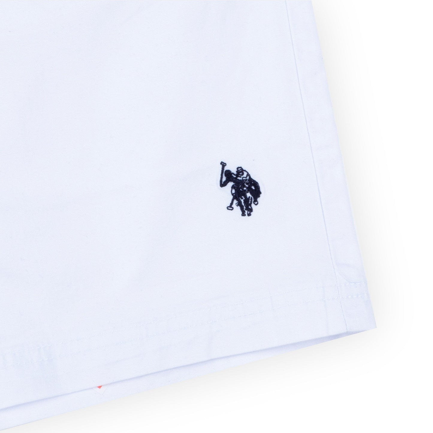 Calções Homem Us Polo Brancos