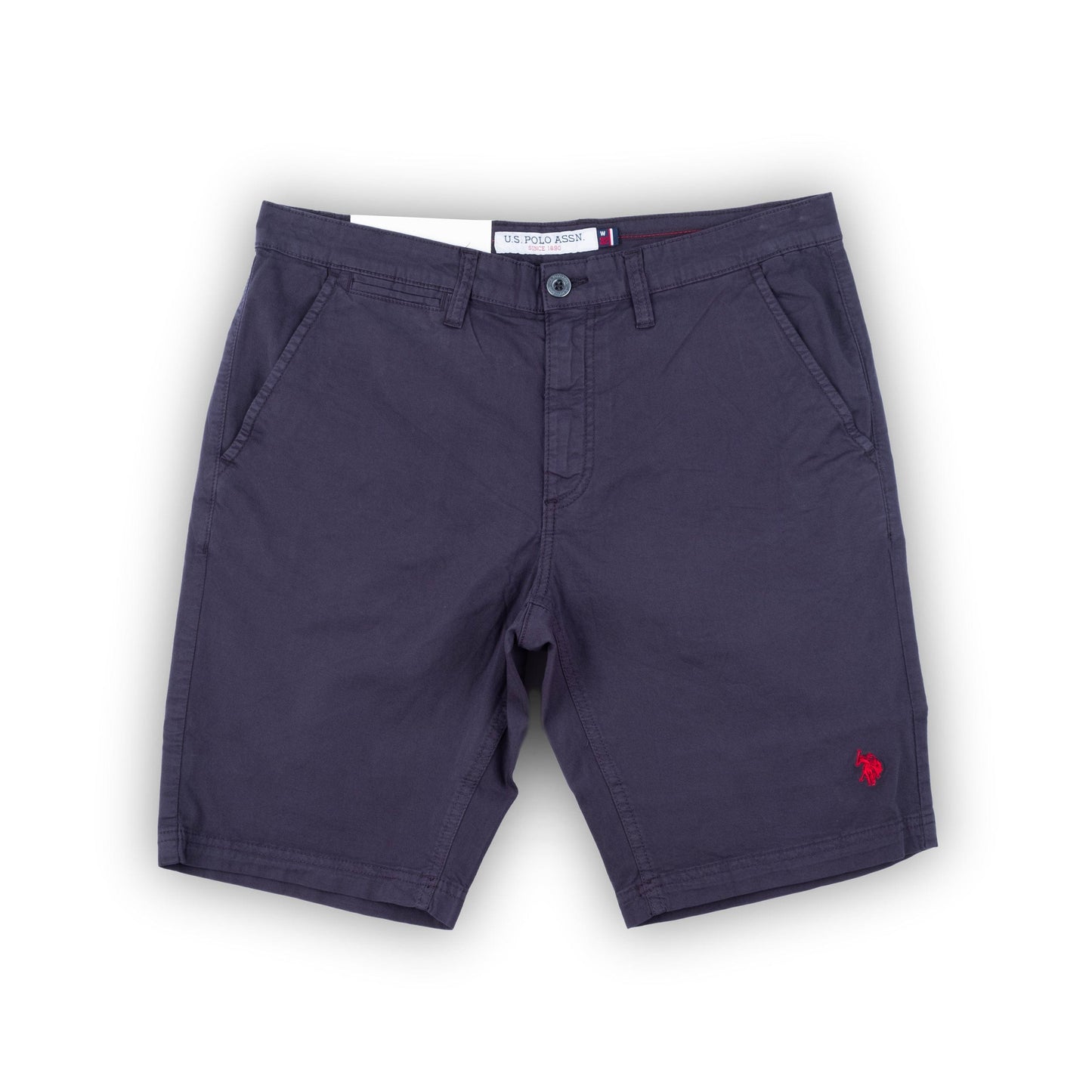 Calções Homem US Polo Azul Escuro com Logótipo Bordado