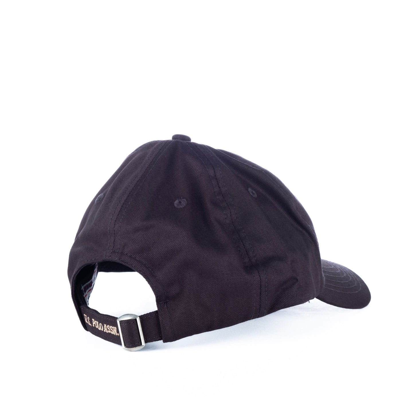 Boné US Polo Preto com Logótipo Bordado