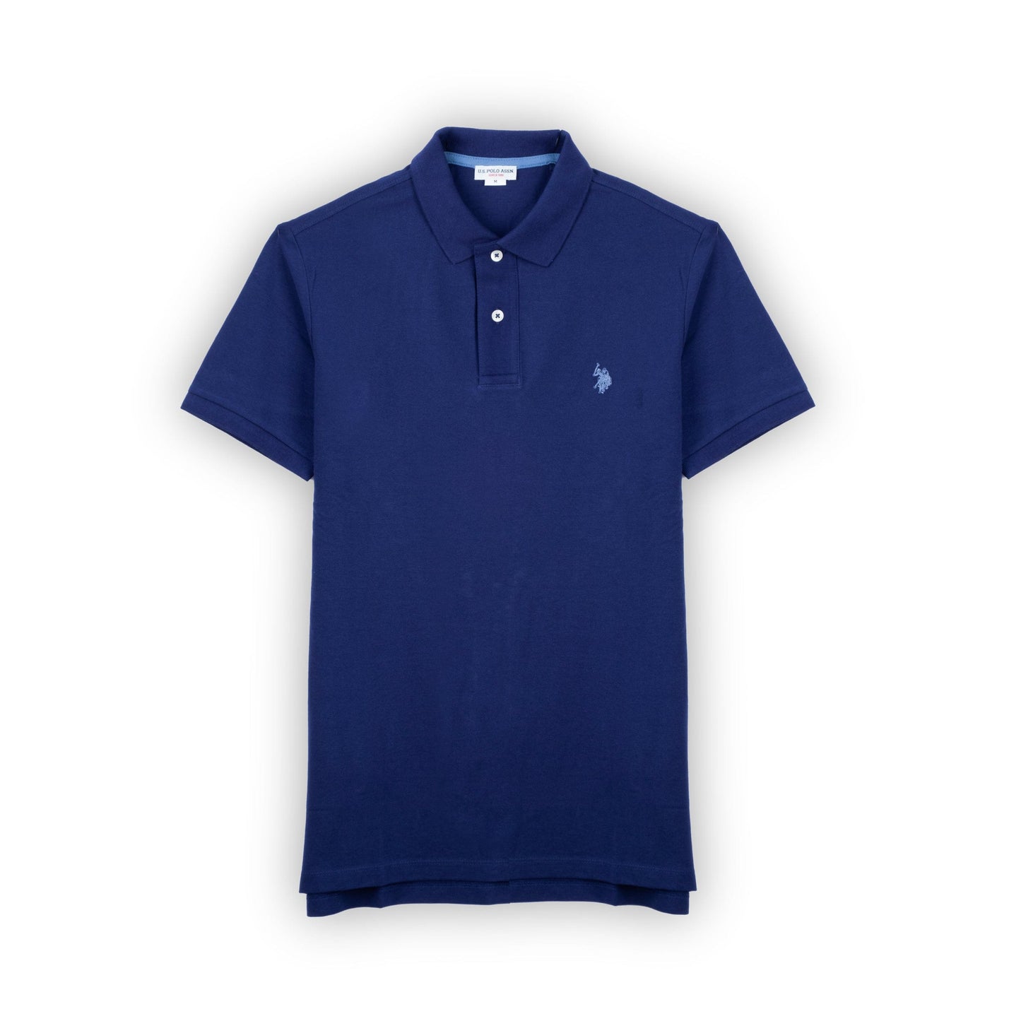 Polo Homem US Polo Azul com Logótipo Bordado