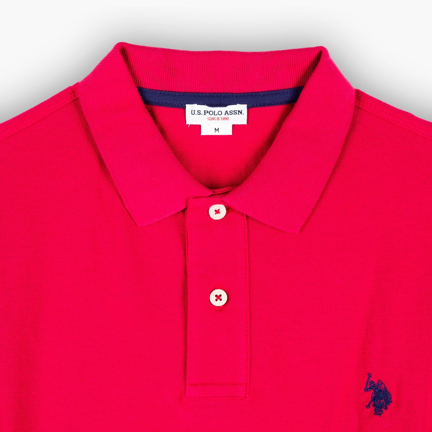 Polo Homem Us Polo Homem Vermelho