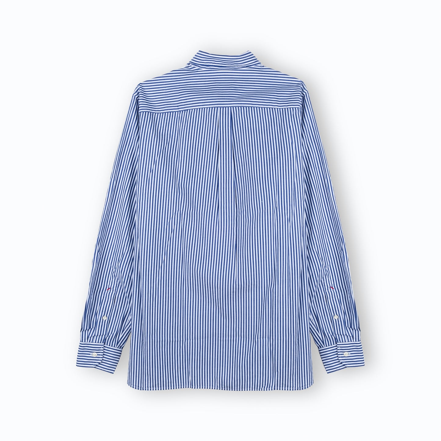 Camisa Homem US Polo Azul Listrada com Logo