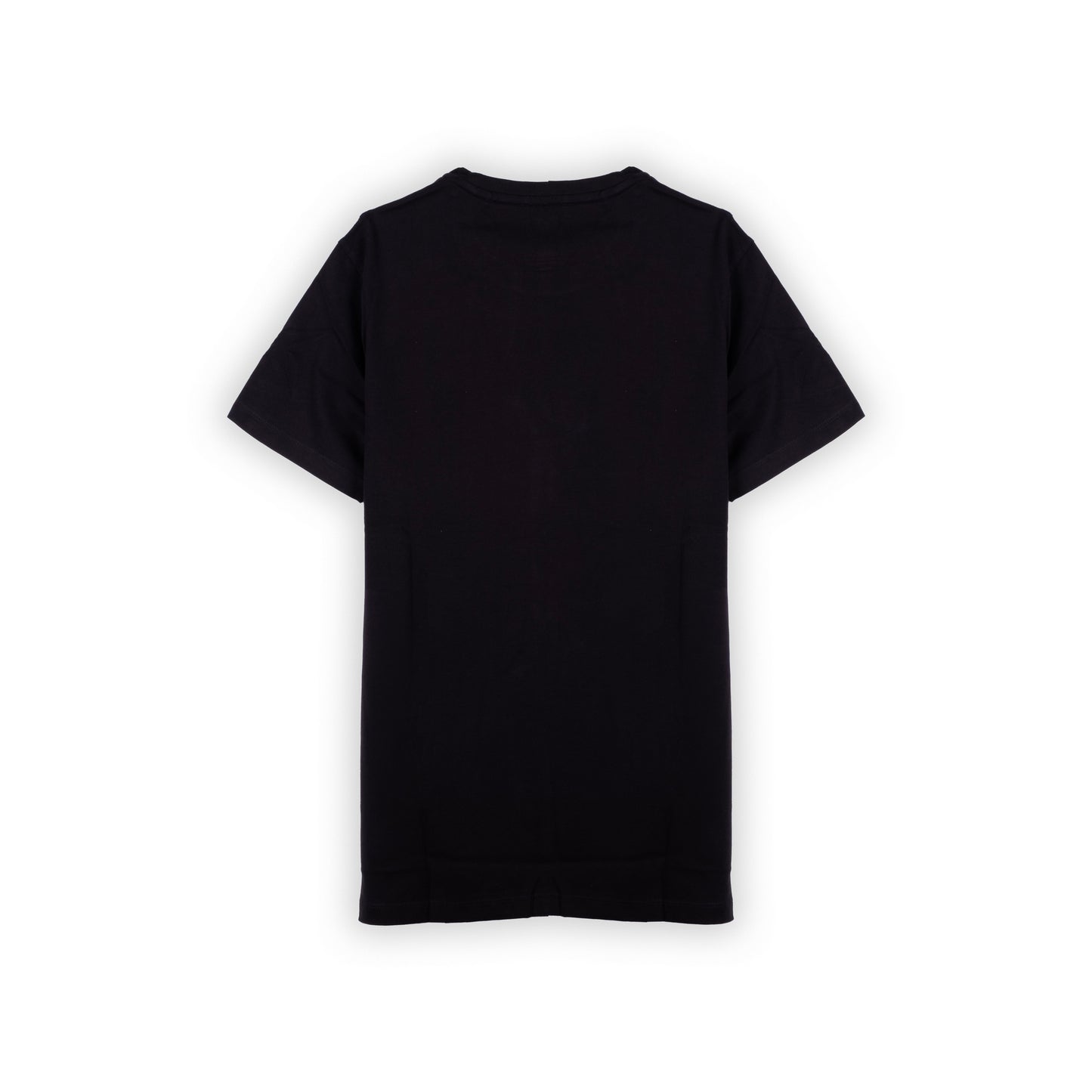 T-Shirt Homem US Polo Preta com Logo Bordado