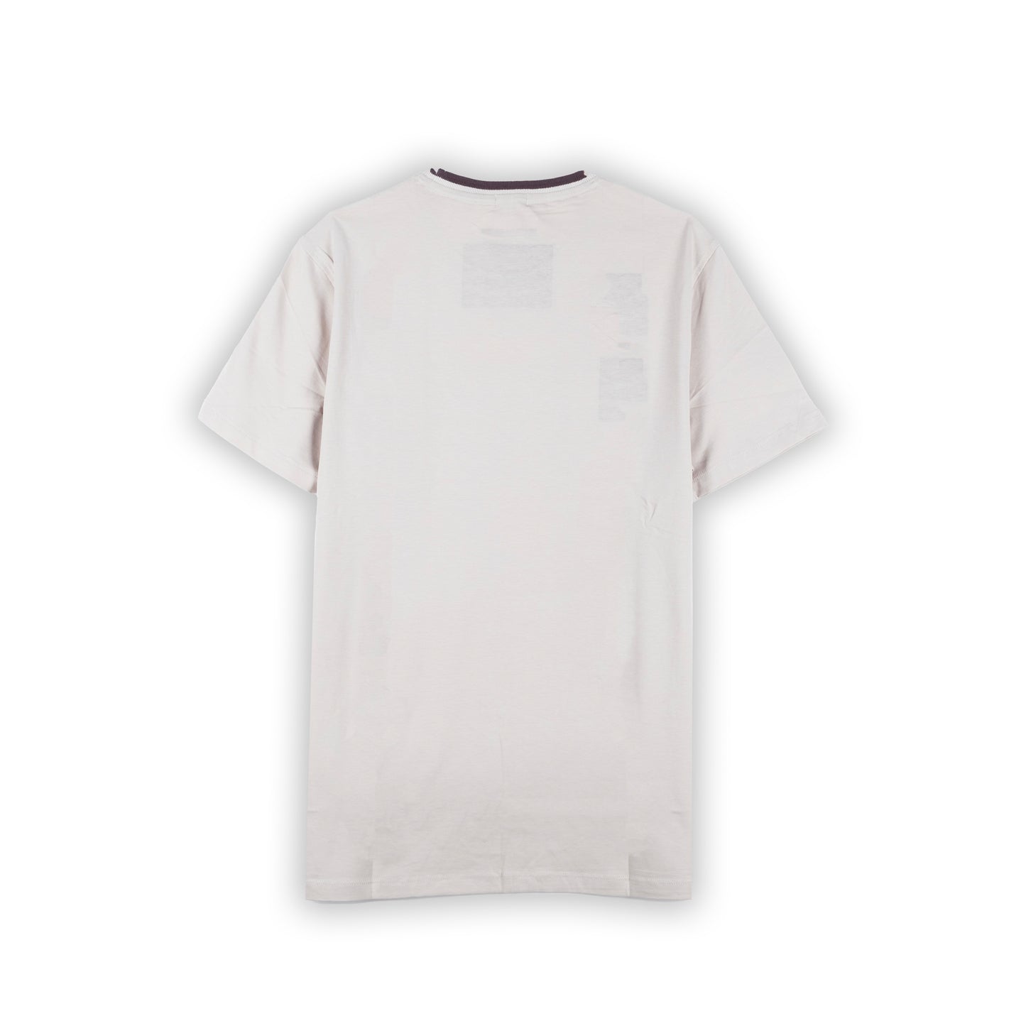 T-Shirt Homem Us Polo Branca com Logo Bordado