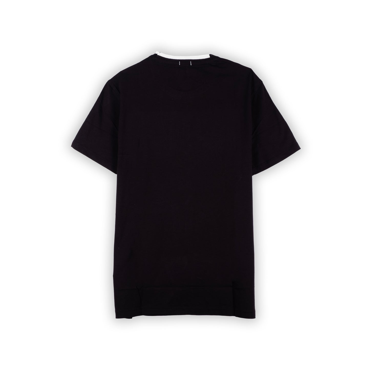 T-Shirt Homem Us Polo Preta com Logo