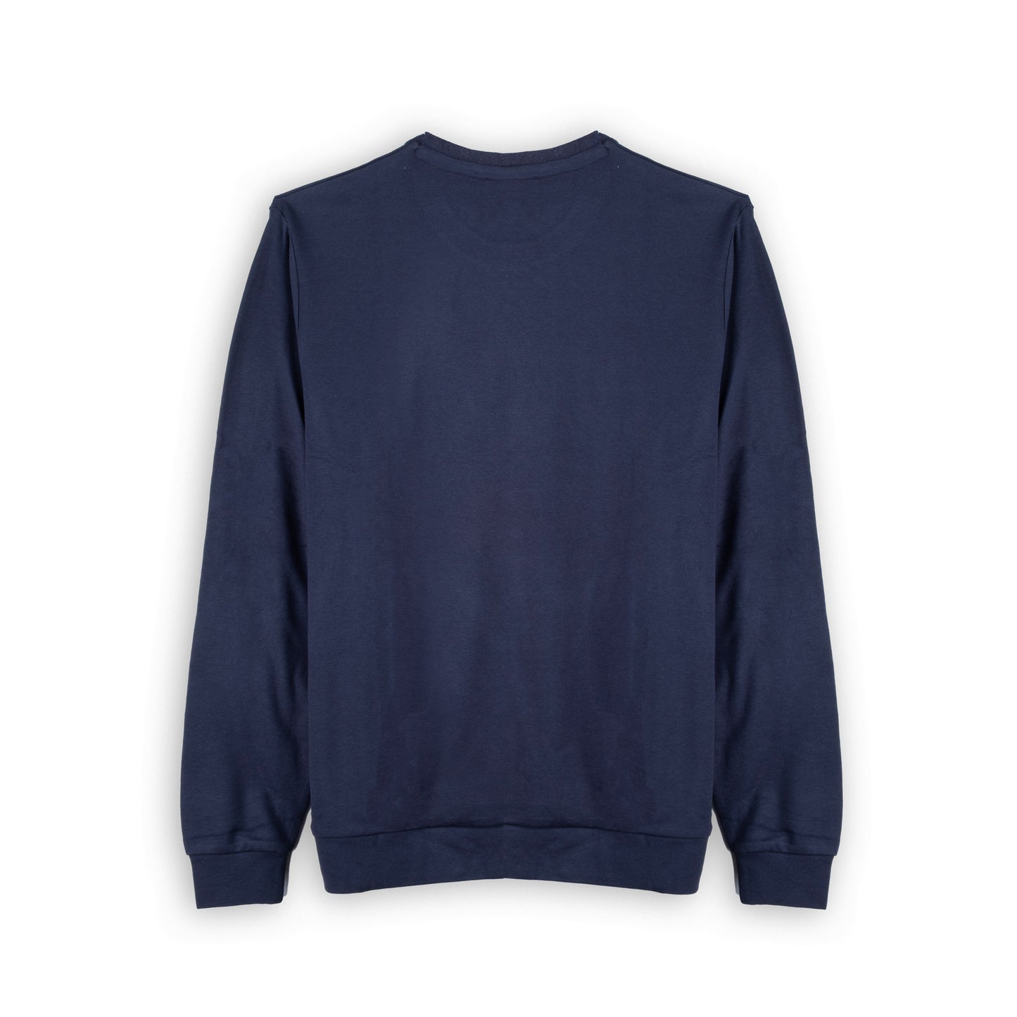 Camisola Homem US Polo Azul Escuro com Logo Bordado no Peito e Gola Redonda