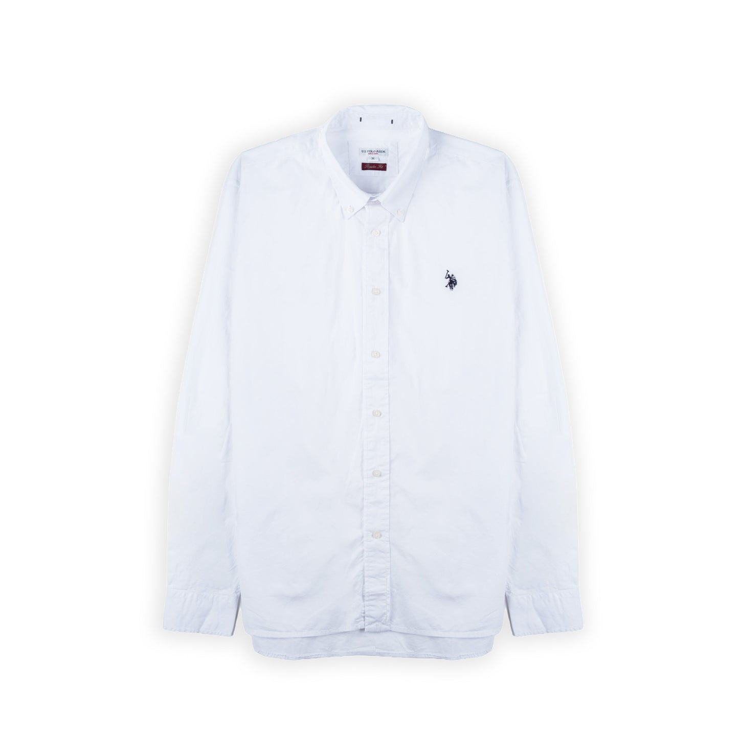 Camisa Homem U.S. Polo Assn. Branca com Logótipo Bordado