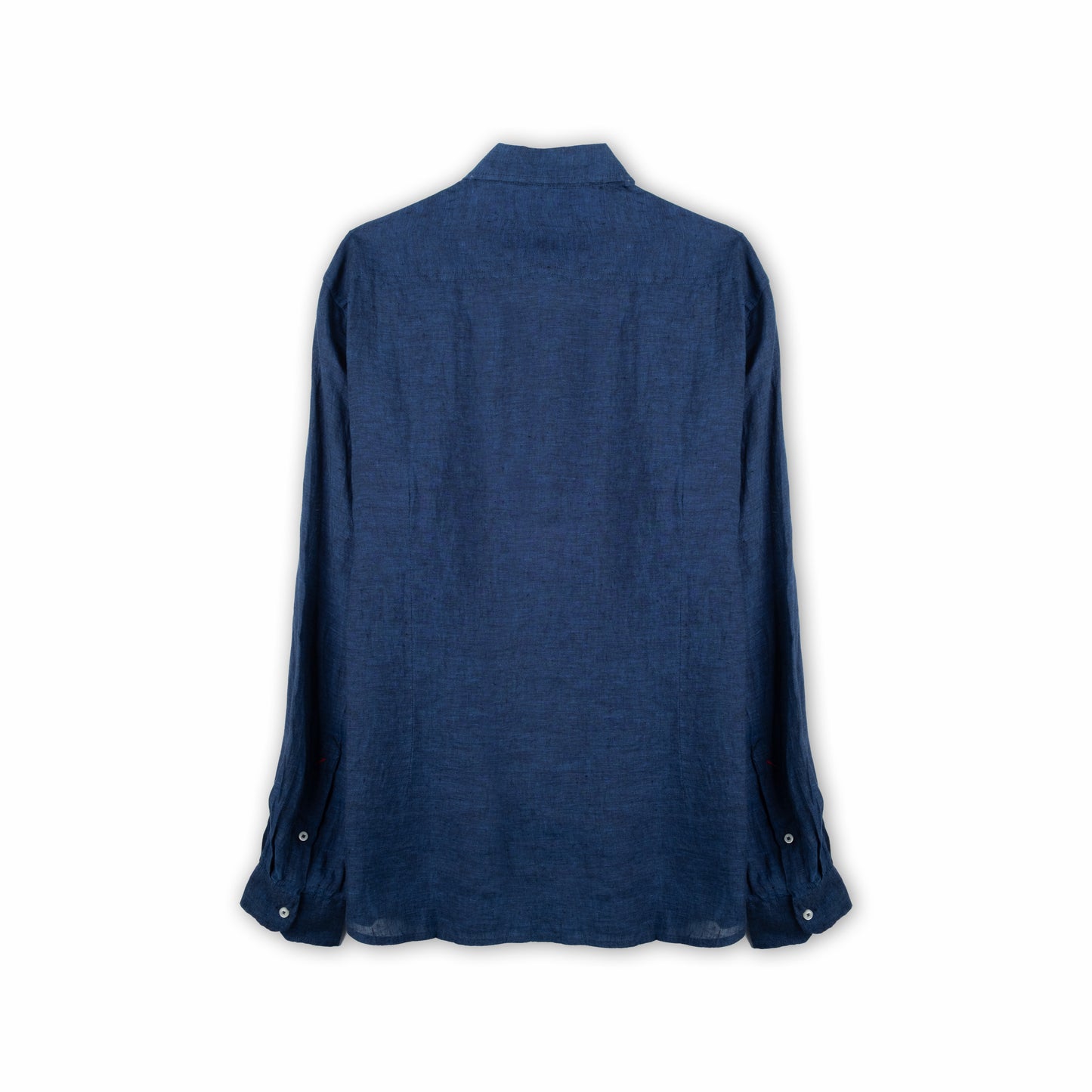Camisa Homem US Polo Azul Escuro com Botões Frontais e Manga Comprida