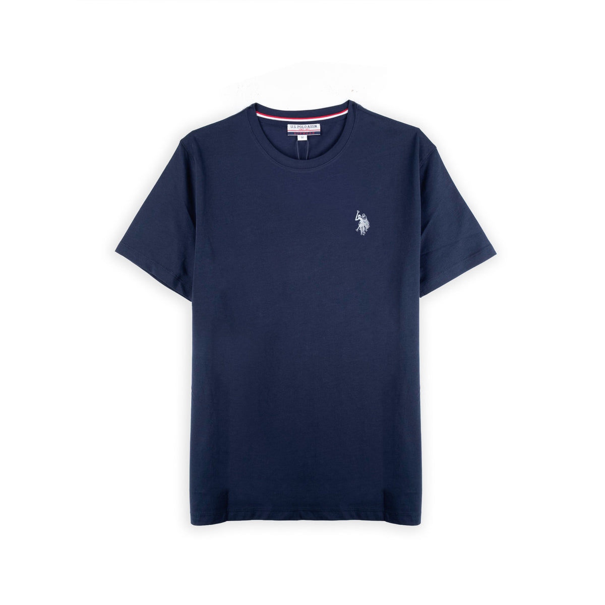 T-shirt Homem U.S. Polo Assn. Azul-Marinho com Logótipo