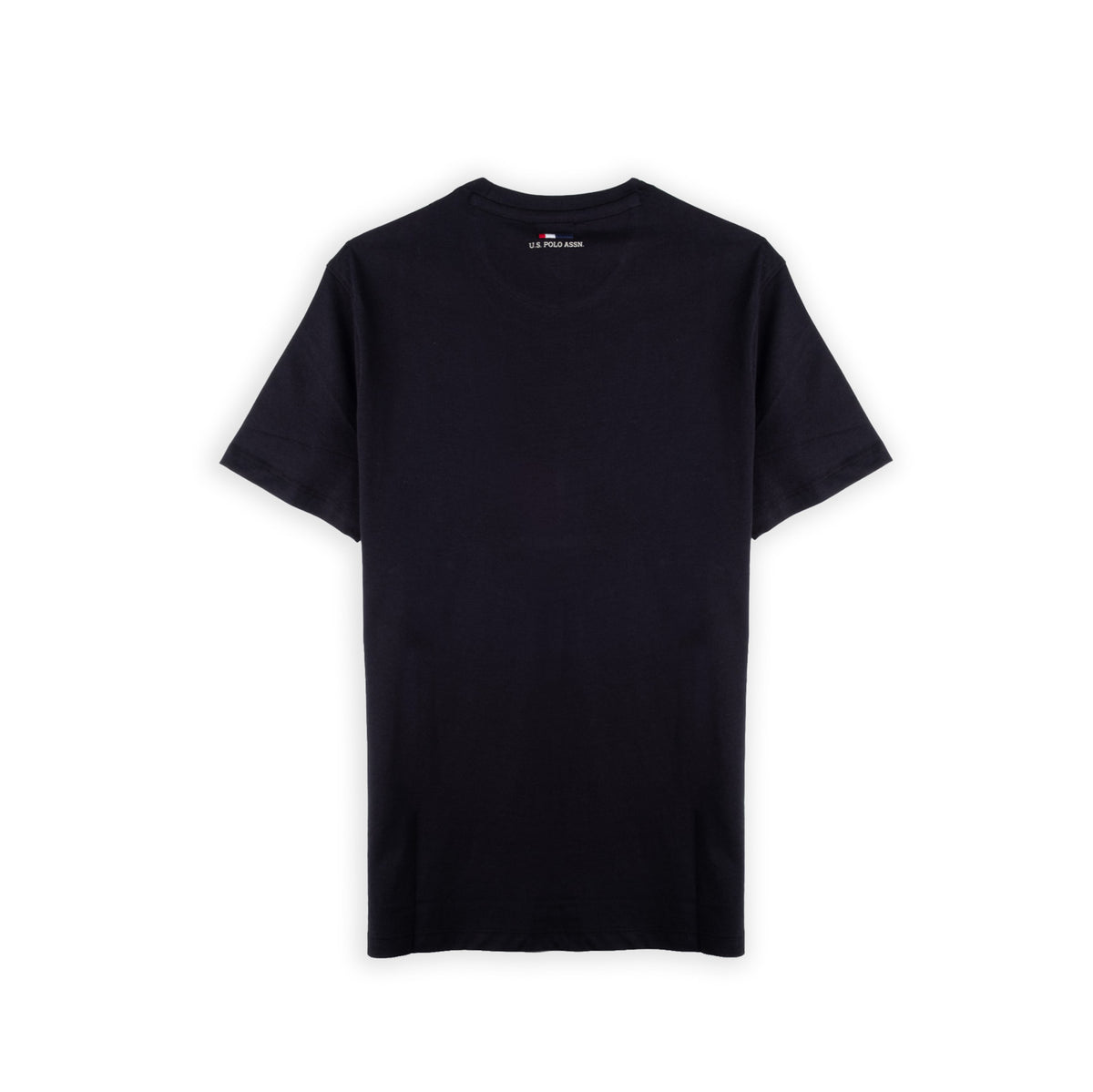 T-shirt Homem U.S. Polo Assn. Preta com Logótipo Bordado