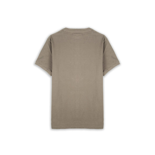 T-shirt Homem U.S. Polo Assn. Caqui com Logótipo Bordado