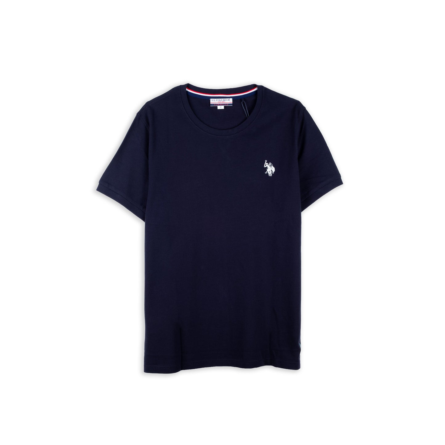T-shirt Homem U.S. Polo Assn. Azul-Marinho com Logótipo