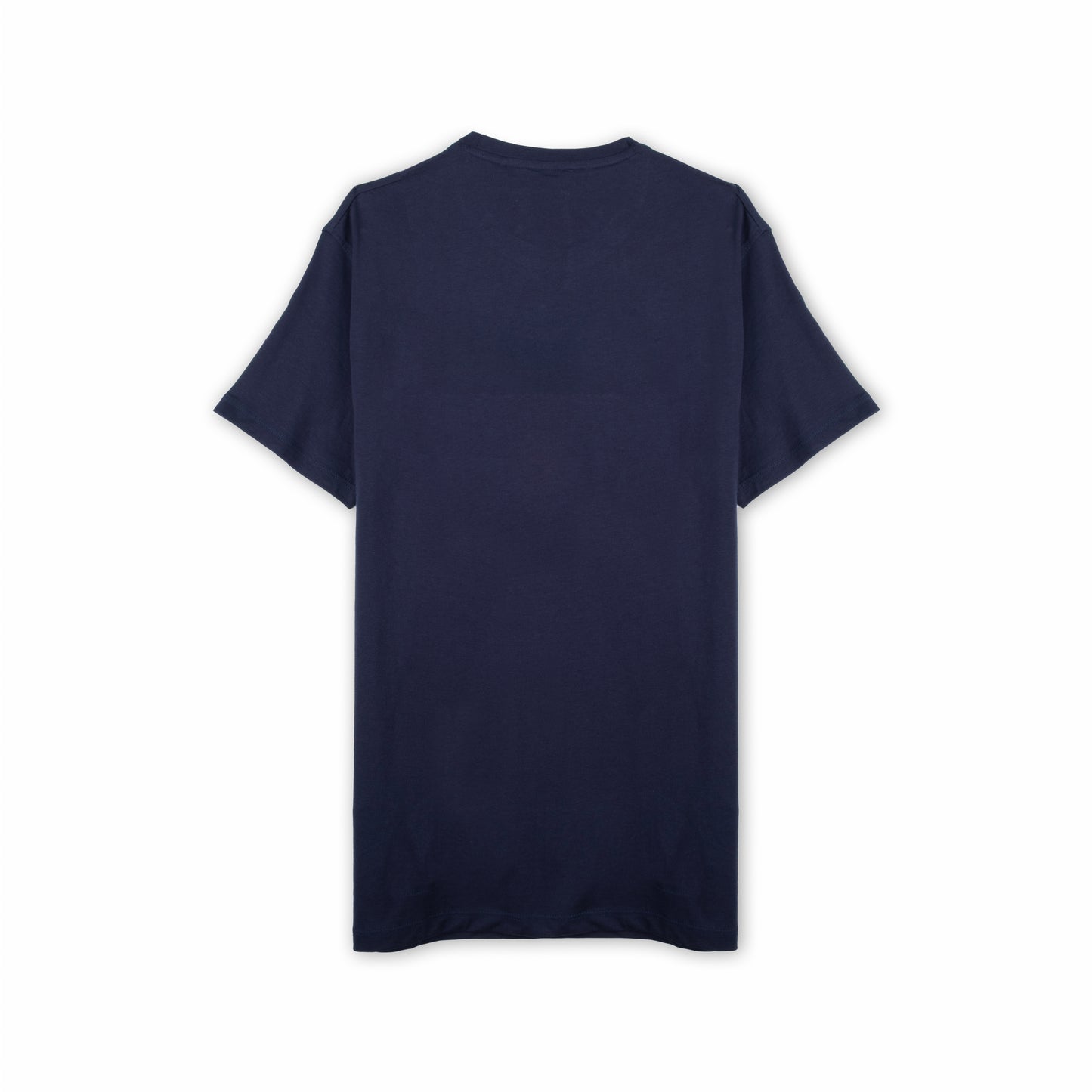 T-shirt Homem US Polo Azul Escuro com Logo Frontal e Texto Gráfico