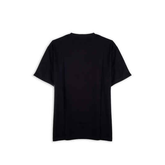 T-shirt Homem U.S. Polo Assn. Preta com Logótipo Multicolor