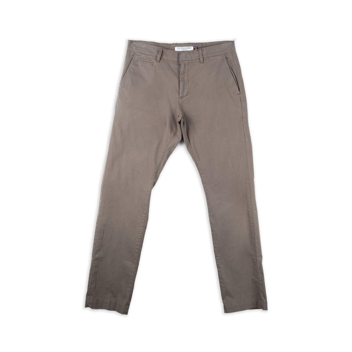 Calças Chino Homem U.S. Polo Assn. Caqui