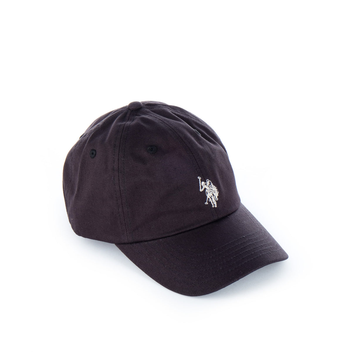 Boné Homem U.S. Polo Assn. Preto com Logótipo Bordado