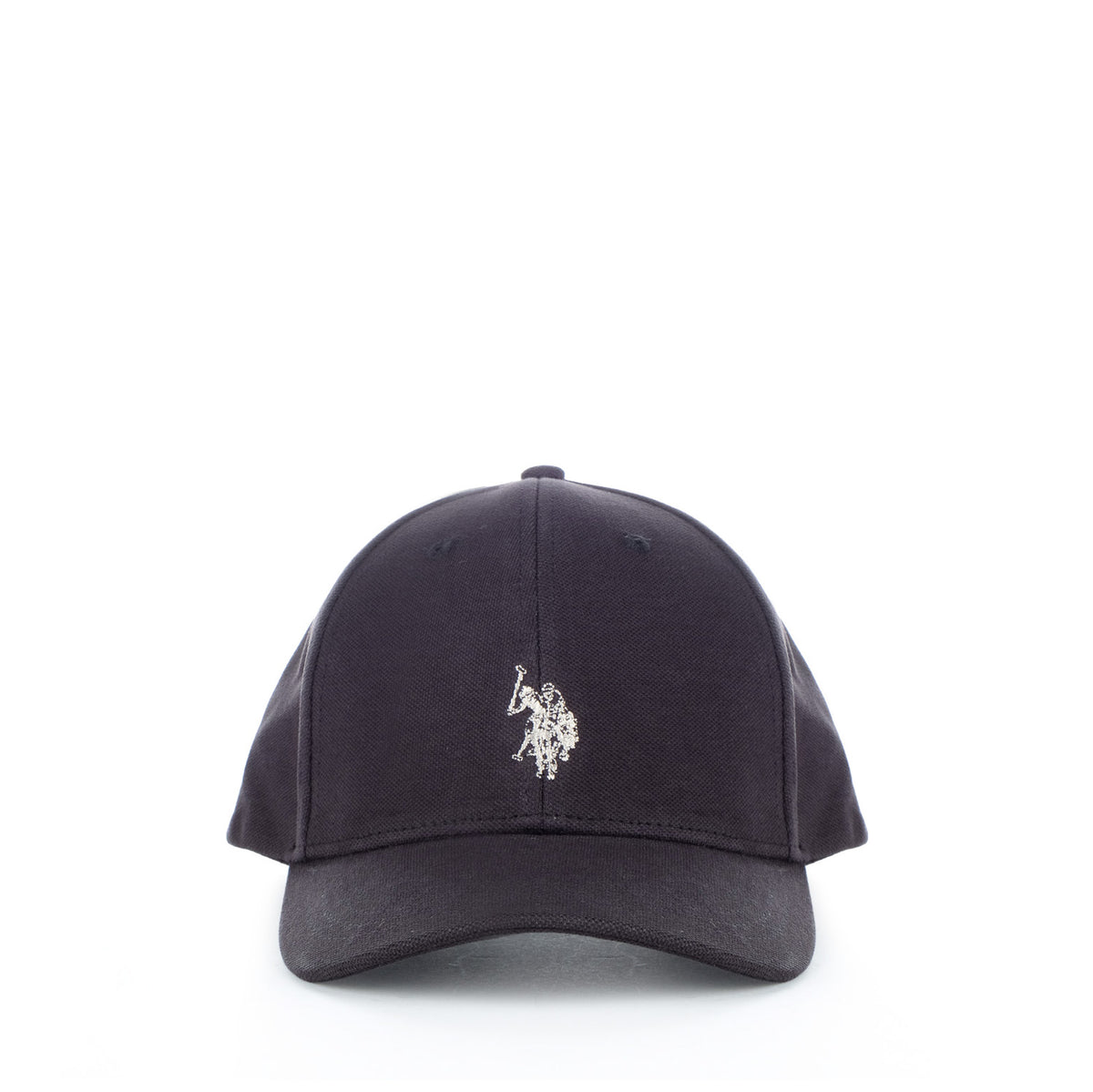 Boné Homem U.S. Polo Assn. Preto com Logótipo Contrastante