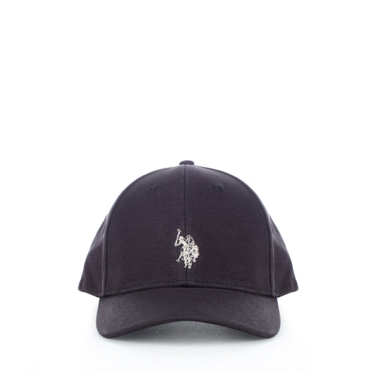 Boné Homem U.S. Polo Assn. Preto com Logótipo Contrastante