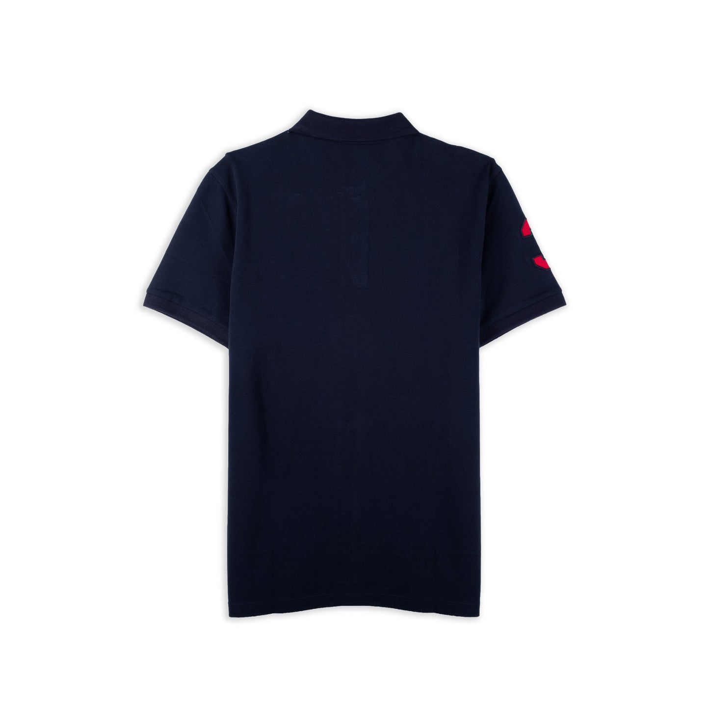 Polo Homem U.S. Polo Assn. Azul-Marinho com Logótipo e Número 3