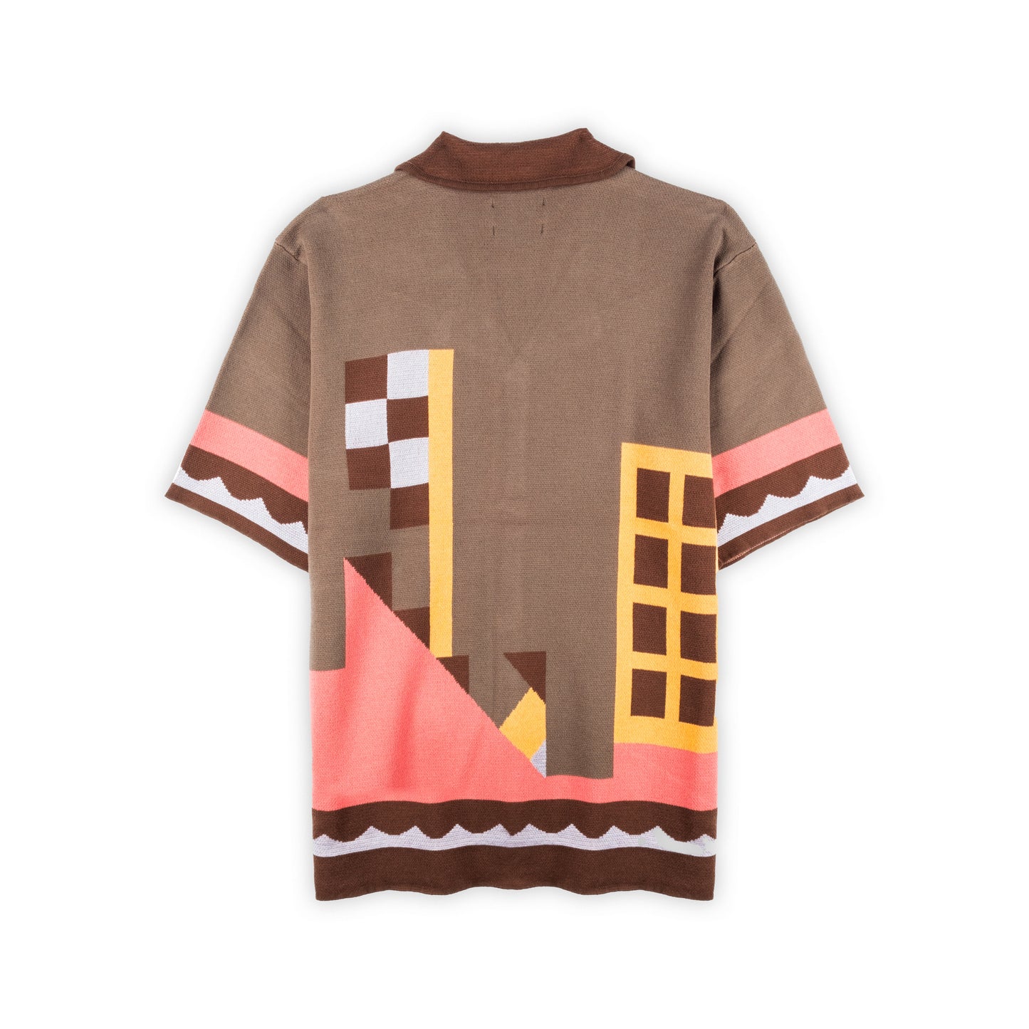 Camisa Homem Scotch & Soda Geométrica Multicolor