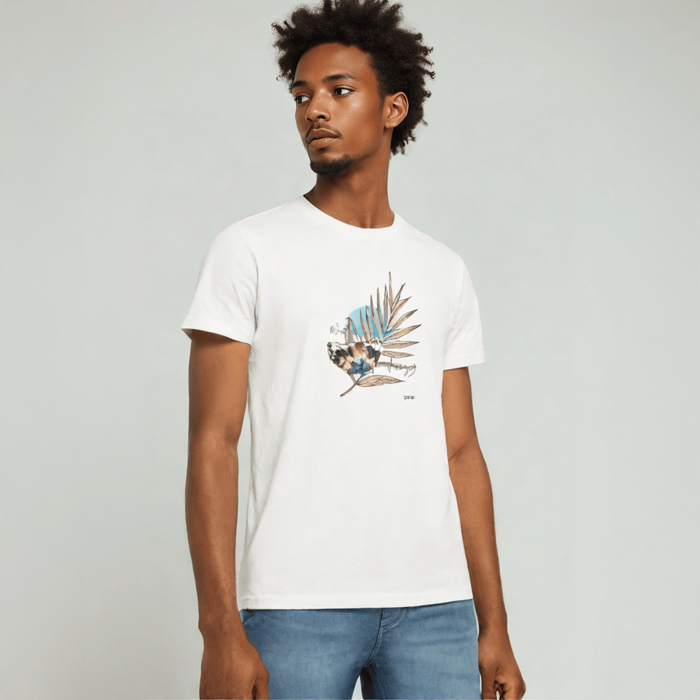 T-Shirt Homem Yes Zee